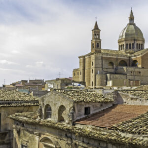 Main church in Favara, Sicily