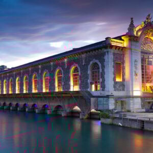 Batiment des Forces-Motrices a Ginevra