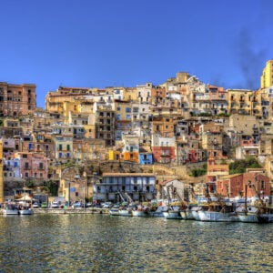 Lungomare di Sciacca in Sicilia