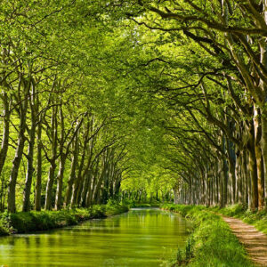 Canal du Midi canal in Toulouse