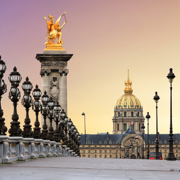 Ponte Alessandro III all'alba, Parigi